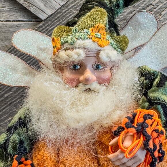 Mark Roberts-Velvet Pumpkin Pie Fairy Ornament/Figurine/#51-35900/ Ltd Ed-9"H - Picture 4 of 10